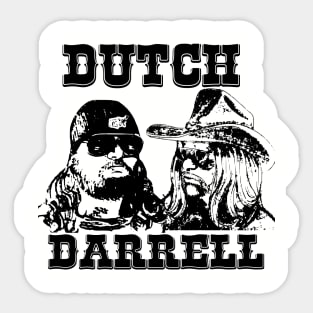 DUTCH AND DARRELL Tee Sticker